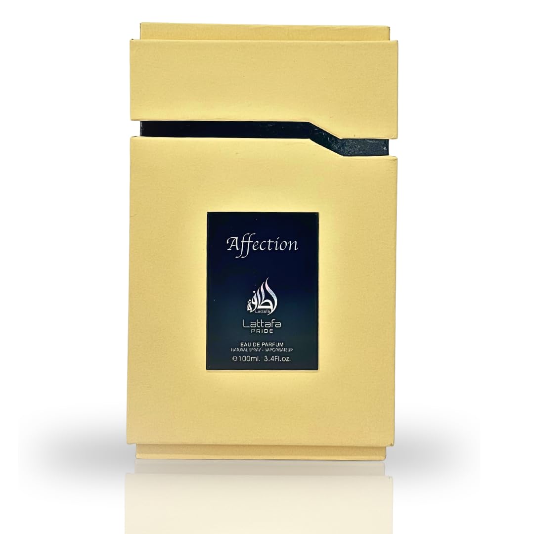 Lattafa Pride Affection EDP 100ML (3.4Oz), Long Lasting & Luxurious Fragrances from East, Perfect Mothers Day gifts, Perfume For Men & Women.