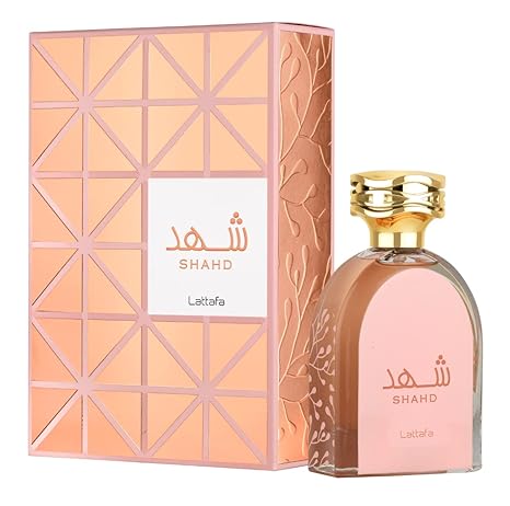 Lattafa Perfumes Shahd for Unisex Eau de Parfum Spray, 3.4 Ounce